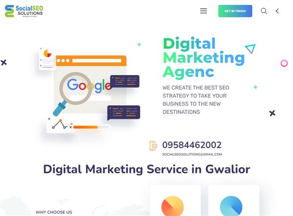 SocialSEO Solutions -Digital Marketing Company -Google Ads/SEO/Facebook/Instagram -Bulk SMS -Best Website Development Gwalior